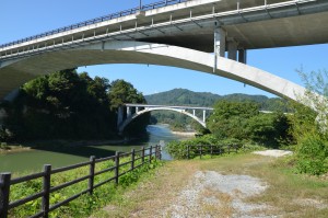 新旧明鏡橋